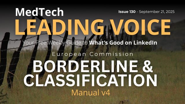 Borderline Products Under EU MDR: EC Manual v4 Clarifications for Product Classification
