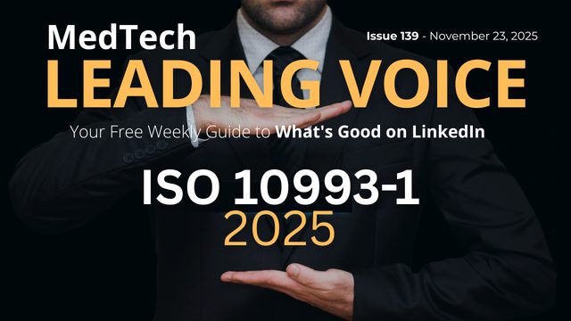 ISO 10993-1:2025 Published Despite FDA Opposition