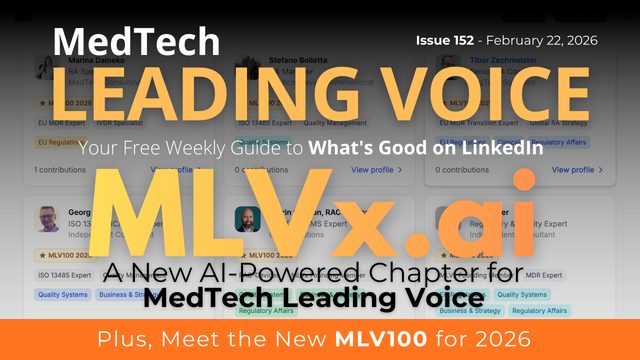 A New AI-Powered Chapter for MedTech Leading Voice