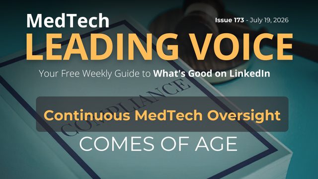 Continuous MedTech Oversight Comes of Age