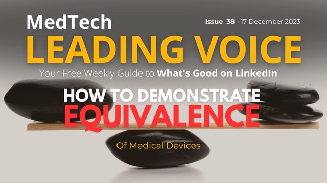 How to Demonstrate Equivalence of Medical Devices